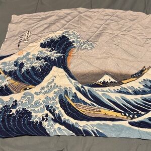 Oriental Scarf, about 27” square